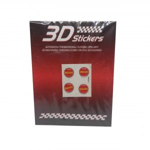 4 ADHESIVOS 3D DUCATI