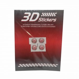 4 ADHESIVOS 3D HONDA (ANTIGUO)