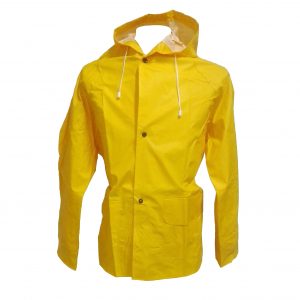 CHAQUETA IMPERMEABLE AMARILLA